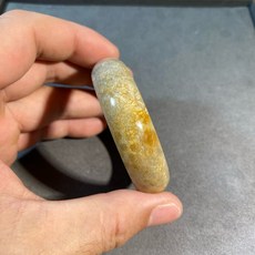 千客萬來 珊瑚玉手鐲 內徑54.5mm 台灣製, 1個