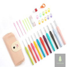 행운군 코바늘 6종세트 모사용코바늘