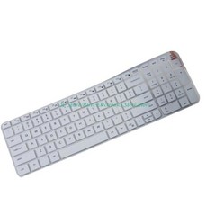 K580/K585/K470/MK470 무선 키보드용 SZ 방진 실리콘 키보드 스킨 커버, [05] White, 1개