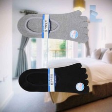 더에스 신사 발가락 덧신 면덧신 안벗겨지는페이크삭스 남성덧신