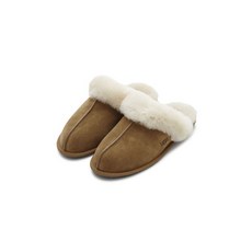 어그 UGG[][WOMEN] 쉽스킨 스웨이드 슬리퍼 (스커페트 II) - 체스넛 1106872CHE 샌들