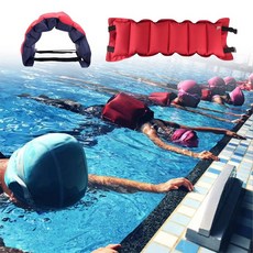 浮力腰帶 浮力帶 浮板 助浮器 游泳圈 腰掛救生衣 浮力棒 泳具 游泳【GD065】, 紅