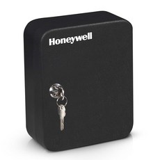 Honeywell Safes & Door Locks - 사무실용 후크 24개 소형 키 박스 - 내구성 있는 금속 키 잠금 박스로 열쇠를 안전하게 보관 - 긁힘 방지 키 홀더 상, 키 24개