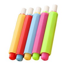 다파요몰 버튼식 분필 홀더 꽂이 케이스 학교 학원, 4개, 랜덤