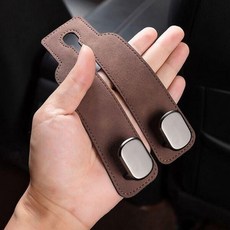 가죽훅 헤드레스트 차량 후크 자동차 수납 걸이 좌석 승용차 내부 보조걸이, 상세페이지 참조, 1개