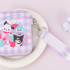 먼드 산리오 에모큥 스트랩 지갑 미니지갑