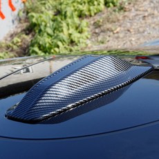 BMW 7시리즈 G70 샤크 안테나 포인트 커버 몰딩 호환 용품, G70 안테나 커버 (카본)