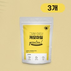 그래이티 저온로스팅 캐모마일차 삼각티백, 2g, 2g, 3개, 25개입