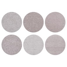 HARFINGTON 12.7cm(5인치) 메시 샌딩 디스크 60피스 80/100/120/180/240/320 그릿 먼지 방지 건식 벽체 사포 후크 및 루프 샌더 패드 건식, 60