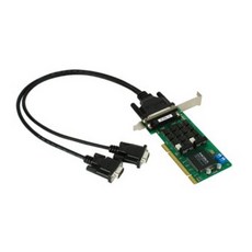 MOXA CP-132UL-DB9M 2埠 RS-422/485 Universal PCI 串列擴充卡, 1個