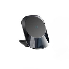 TOTU拓途 神行者系列15W車載磁吸無線充電手機支架 CACW056，車用導航穩固支撐, 黑色, CACW056