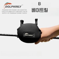 낚시대 밴드 릴 케이스 보관 가방 베이트릴 커버 파우치, 1개, B베이트릴