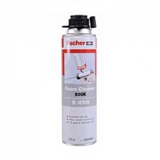 피셔 Fisher 우레탄폼 세척제 폼크리너 500ml, 1개