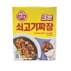 오뚜기 3분 쇠고기 짜장, 200g, 20개