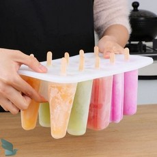 아이스크림 몰드 10구 아이스크림만들기 실리콘아이스크림틀