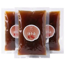 초담 100% 무설탕 수제 경산 대추즙 진한 대추차 원액, 1박스, 30개입, 100ml