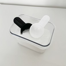 뉴앤룩 국내 제조 분말 계량 스푼 30g, 계량 큰 스푼 화이트 30g, 1개