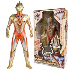 台灣熱賣 萬代正版豪華版30cm閃耀永恒特利迦奧特曼聲光人偶可動玩具, 1個, 豪華30厘米閃耀永恒特利迦 52748