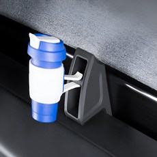 테슬라 송풍구 방향제 고정 거치대 하이랜드 주니퍼 모델3 모델Y 다용도 클립 거치대, 블랙, 1개