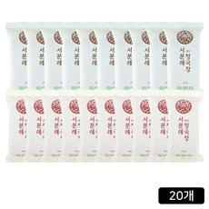 서일농원 서분례 명인 청국장 총 24팩(기본청국장 110g*12팩 + 매운청국장 110g*12팩), 110g, 20개