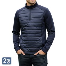 1+1야인시대 남성 겨울 기모패딩 티셔츠 716 작업복 보온