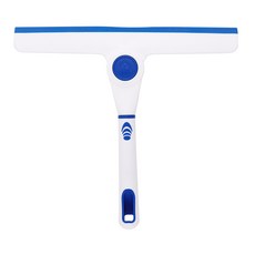 하비비 스퀴지 욕실 물기제거 스퀴지 회전형 창문 닦이 유리창 욕실용, 1개, 화이트
