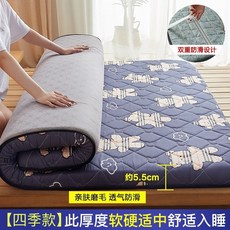 푹신한 바닥에까는 층간소음 접는 이층침대 매트리스, 천연 라텍스로 채워진 80x190cm 도미토리 침대 -, 80x190cm 도미토리 침대