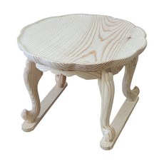 백골 원목 소나무 찻상, 중, 1개, 백골무광