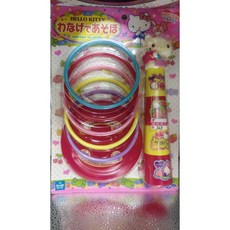 HELLO KITTY 正版 彩色套圈圈玩具, 1個