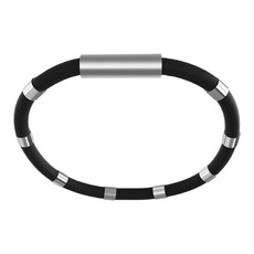 정체되는 통제 소맷동 남녀 공통 Regulable 정전기 방지 무선 팔찌, 검은색