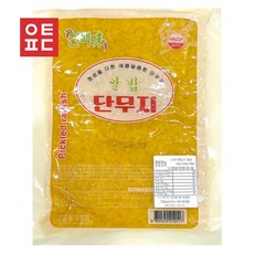 알밥 단무지 800g 재료 비빔밥 주먹밥 무짠지무침 다진 단무지 알밥용 마끼 일식, 1개