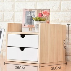 소형 원목 서랍장 우드 빈티지 미니 수납장 엔틱, K. 004a 흰색 믹스 및 일치 제 2 레이어