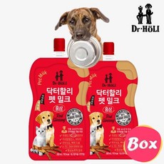 닥터할리 펫밀크 200ml x 10개입-저지방 펫밀크 8종, 홍삼, 10개