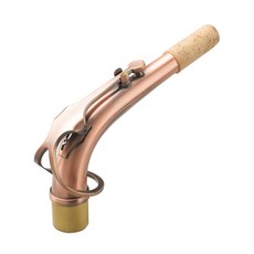 삭스 벤드 넥 알토 색소폰 목관 액세서리 알토 색소폰 넥 교체, 레드 앤티크