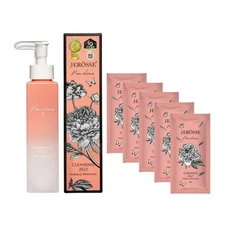 JEROSSE 婕樂纖 J70婕肌零洗卸凝膠 旅行體驗包5入(FG專家認證)，溫和卸妝保濕，旅行必備潔膚好物, 1組