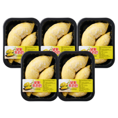 나라프레시 품종 랜던 발송 베트남 프리미엄 냉동 두리안 400g, 5개, [가성비] 두리안 400g