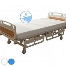 메디코 병원침대커버 뽀송이방수 밴드형 침대방수커버 노인 환자 병원침대시트, 1개, 하얀색