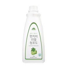 펀치미 청포도 음료베이스 대용량 2kg 에이드원액 펀치미 청포도 음료베이스 대용량 2kg, 1개