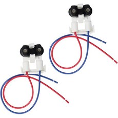 2개 2선 TBI 연료 인젝터 커넥터 배선 하니스 피그테일 플러그 쉐보레 GMC 1500 2500 3500 19881995 올즈모바일 폰티악 트랜스 스포츠 19901993 교체, 2개 2선 TBI 연료 인젝터 커넥터 배선 하니스 피그