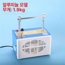 리본절단기 커팅기 밸크로 천 절단 열선커터 고온 재단 라벨 웨빙 컷팅기 로프 부직포 리본, 알루미늄 2단 칼날 5개, 1개