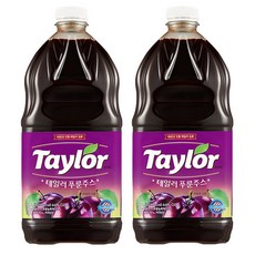 테일러 푸룬주스 1.89L x 2개 푸른 쥬스 임산부 변비에 좋은 자두 쾌변 주스