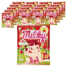후지야 밀키 딸기 & 피스타치오 맛, 62g, 18개