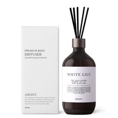 에이센트 네이처 대용량 디퓨저, 화이트릴리, 500ml, 1개