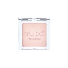 muice MULTI POWDER多效蜜粉 定妝控油提亮膚色 打造自然柔焦妝感 輕巧便攜隨時補妝, 01提亮米色, 1個