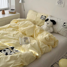 헤디야 판다 부드러운 사계절 차렵이불 세트