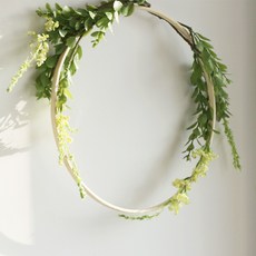 우드링 리스 나무틀, 30cm