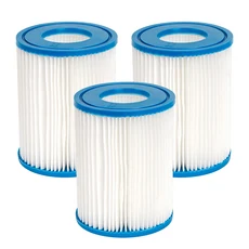 펌프 진공 필터 풀 카트리지 A 수영장 29002 청소기 천막용 타입 인텍스, 01 3 Pcs, 3 Pcs