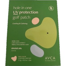 아브카 홀인원 자외선 차단 골프 선패치 2패치 x 5p, 3.5g, 10개
