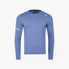 스파이더 공용 슬리브 로고 긴팔 티셔츠 SPIFCNRL223UDBL 207073