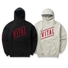 VITALKIMONOS 시그니처 후드티 매트릭스